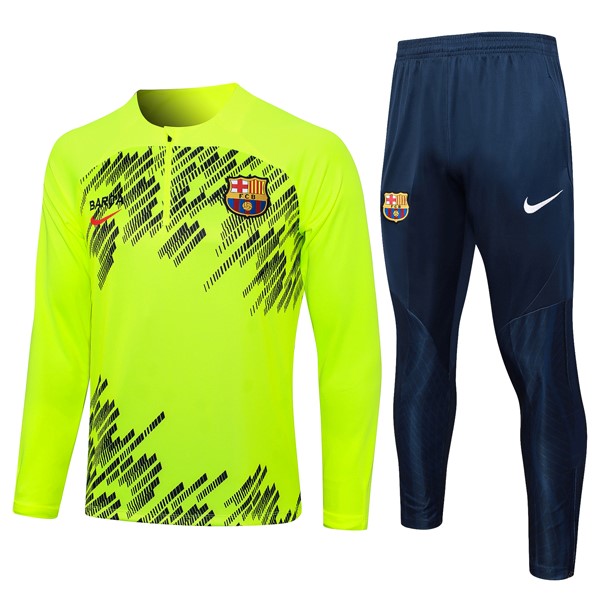 Sudadera De Training Barcelona 2024-2025 Verde 2